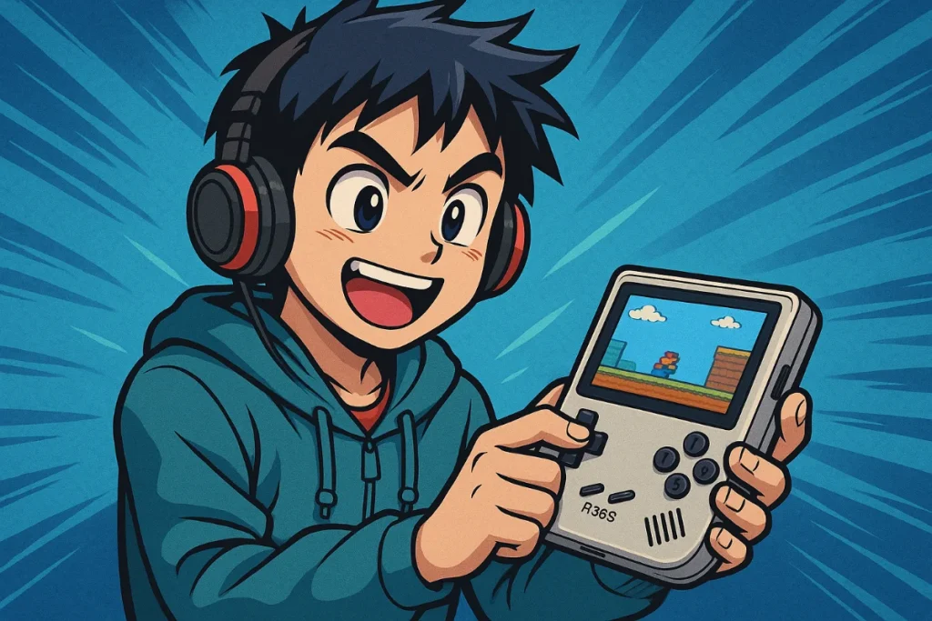 🎮 Console de jeu vidéo Portable rétro R36Sinfo