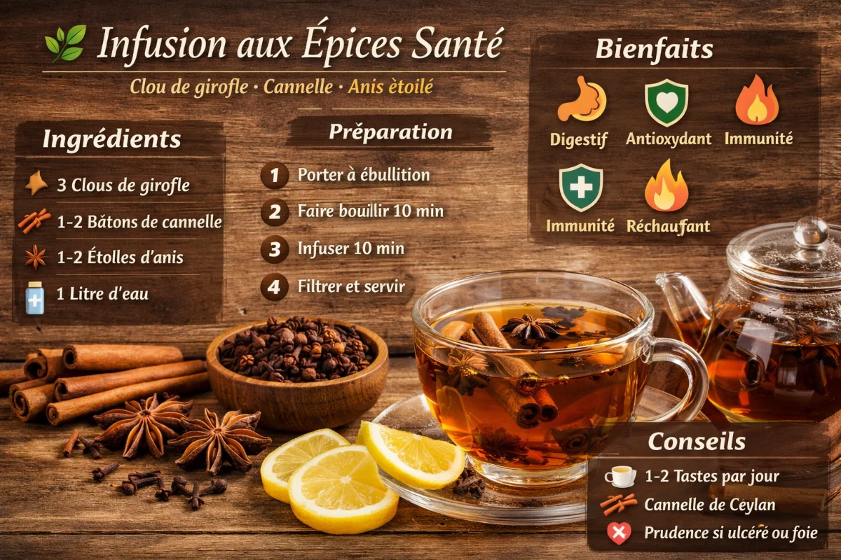 Clou de girofle • Cannelle • Anis étoilé